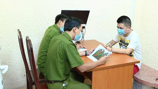 Cơ quan điều tra đấu tranh với đối tượng Lê Xuân Chiên