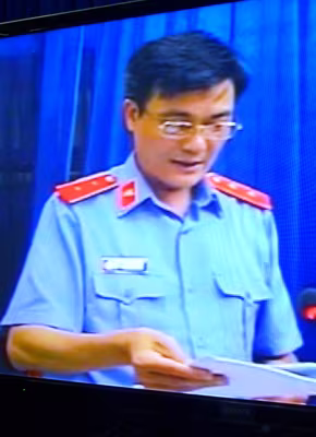 Đại diện Viện kiểm sát đề nghị không giảm án cho các bị cáo ảnh 1 Đại diện Viện kiểm sát đề nghị không giảm án cho các bị cáo ảnh 1