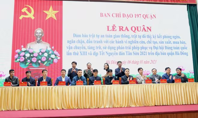 Chủ tịch UBND các phường ký cam kết Chủ tịch UBND các phường ký cam kết