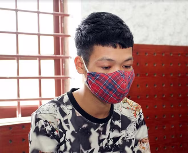 Đối tượng Lương Xuân Cương bị bắt giữ sau vài giờ gây án rồi bỏ trốn