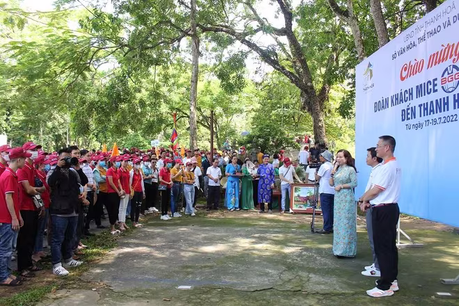 Sở VHTTDL Thanh Hóa tổ chức chương trình chào mừng đoàn khách MICE lớn nhất từ trước tới nay