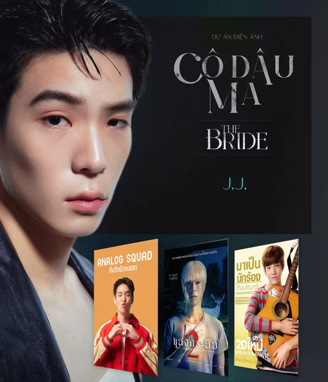 J.J. Krissanapoom Pibulsonggram - nghệ sĩ đa tài của showbiz Thái J.J. Krissanapoom Pibulsonggram - nghệ sĩ đa tài của showbiz Thái