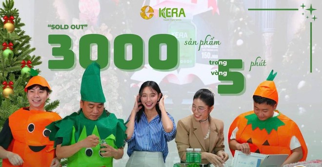 Kẹo Kera rau củ với các lợi ích vượt trội được quảng cáo bởi những người có ảnh hưởng trên mạng xã hội hoá ra chỉ là chuyện...dối lừa
