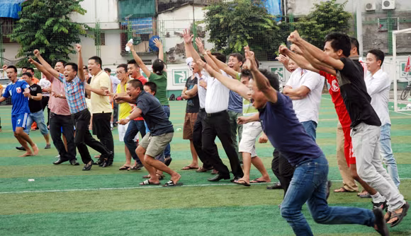 Thắng nghẹt thở, đội bóng Hội Nhà báo TP Hà Nội vô địch ảnh 10 Thắng nghẹt thở, đội bóng Hội Nhà báo TP Hà Nội vô địch ảnh 10