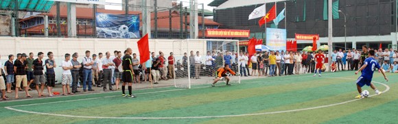 Thắng nghẹt thở, đội bóng Hội Nhà báo TP Hà Nội vô địch ảnh 7 Thắng nghẹt thở, đội bóng Hội Nhà báo TP Hà Nội vô địch ảnh 7