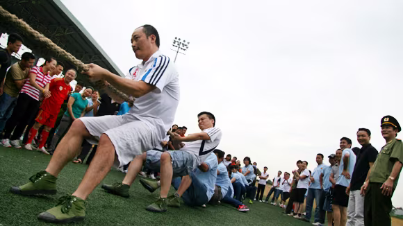 Sôi nổi Hội thao Công đoàn CATP Hà Nội năm 2014 ảnh 4