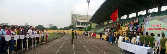 Sôi nổi Hội thao Công đoàn CATP Hà Nội năm 2014 ảnh 1