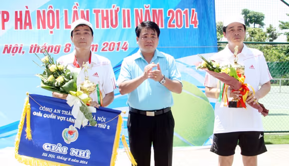 Dư âm đẹp giải Quần vợt Lãnh đạo CATP Hà Nội 2014 ảnh 2 Dư âm đẹp giải Quần vợt Lãnh đạo CATP Hà Nội 2014 ảnh 2