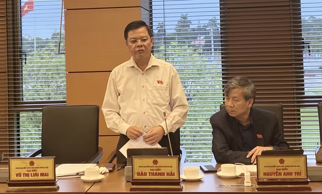 Đại biểu Đào Thanh Hải tham gia thảo luận chiều 2-11