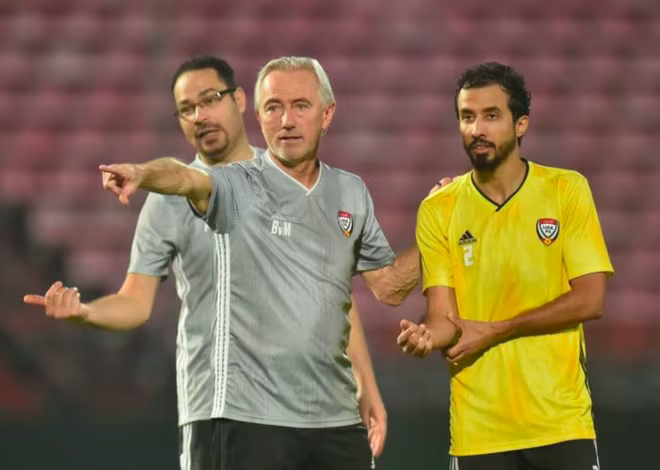HLV Marwijk có nhiệm vụ phải giúp UAE thắng cả 4 đối thủ Đông Nam Á vào tháng 6 tới HLV Marwijk có nhiệm vụ phải giúp UAE thắng cả 4 đối thủ Đông Nam Á vào tháng 6 tới