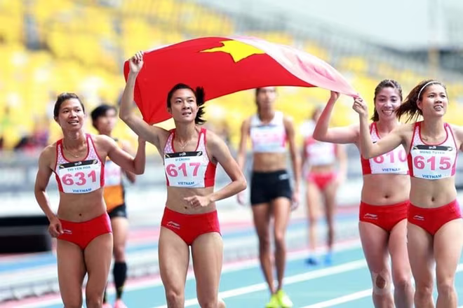 Tuyển điền kinh nhận chỉ tiêu góp 16 HCV cho đoàn Việt Nam tại SEA Games 31