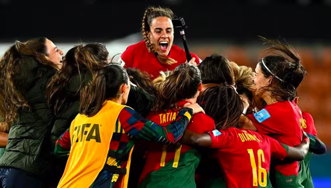 Bồ Đào Nha vào World Cup nữ 2023 và sẽ gặp tuyển Việt Nam ngày 27-7 Bồ Đào Nha vào World Cup nữ 2023 và sẽ gặp tuyển Việt Nam ngày 27-7
