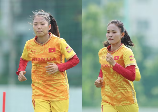 Chương Thị Kiều (trái) đã hồi phục 80%, còn Huỳnh Như sẵn sàng cho World Cup Chương Thị Kiều (trái) đã hồi phục 80%, còn Huỳnh Như sẵn sàng cho World Cup