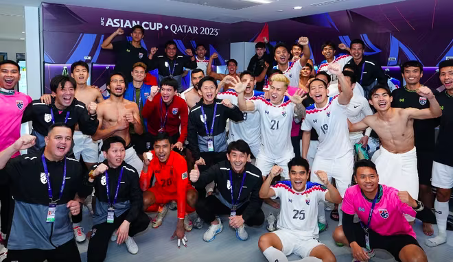 Đội tuyển Thái Lan đạt thành tích ấn tượng tại Asian Cup 2023 Đội tuyển Thái Lan đạt thành tích ấn tượng tại Asian Cup 2023