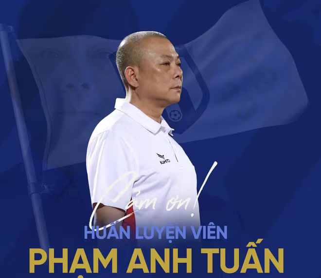 SLNA thông báo chia tay HLV Phạm Anh Tuấn, hi vọng "thay tướng đổi vận" SLNA thông báo chia tay HLV Phạm Anh Tuấn, hi vọng "thay tướng đổi vận"