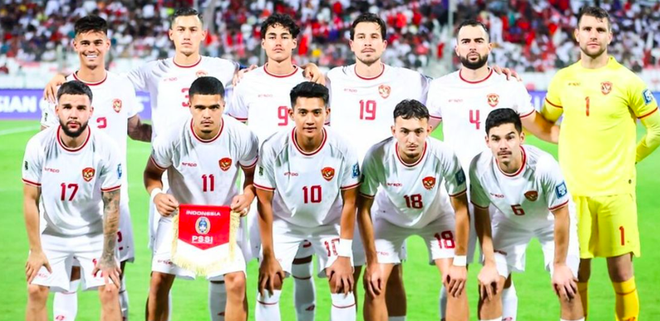 Cầu thủ nhập tịch chiếm hơn 90% đội hình ra sân của Indonesia ở vòng loại World Cup 2026