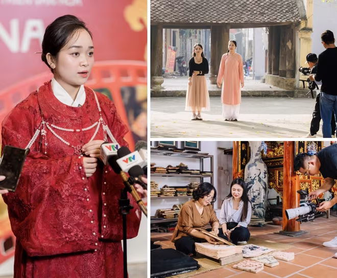 Nhà sáng lập Phạm Thị Hạnh Chi (ảnh trái) mong muốn dự án là cầu nối giữa Gen Z với văn hóa truyền thống