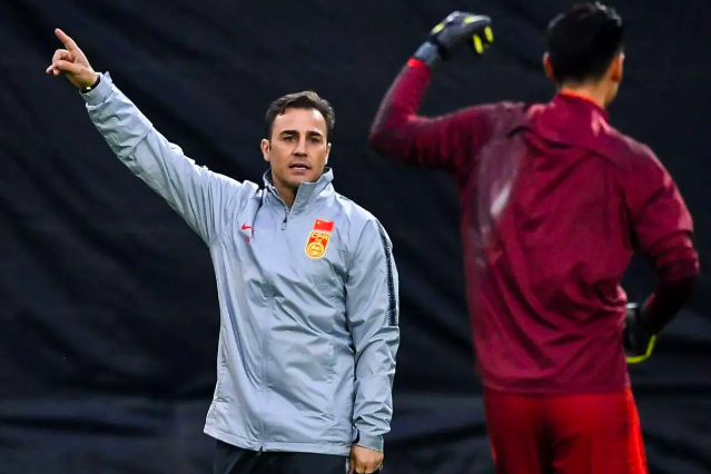 HLV Fabio Cannavaro từng dẫn dắt Trung Quốc thua Thái Lan 0-1 hồi năm 2019