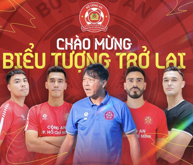HLV Lê Huỳnh Đức sẽ dẫn dắt CLB Công an TP.HCM thi đấu giải chuyên nghiệp quốc gia Việt Nam 2025/26