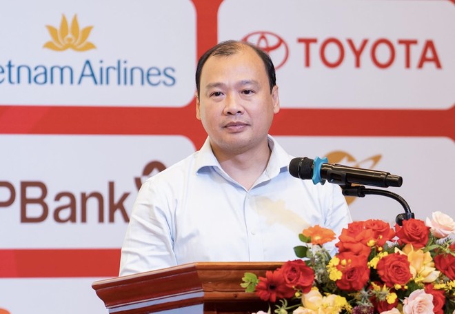 Thứ trưởng Thường trực Bộ VHTTDL Lê Hải Bình phát biểu