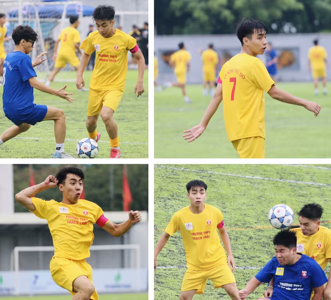 Đội trưởng đội trường THPT Thạch Thất - Hoàng Đức Anh là cái tên gây ấn tượng với chuyên gia bóng đá Hà Lan - Kevin Brander Đội trưởng đội trường THPT Thạch Thất - Hoàng Đức Anh là cái tên gây ấn tượng với chuyên gia bóng đá Hà Lan - Kevin Brander