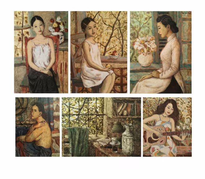 Tác phẩm của họa sĩ Nguyễn Lê Anh Tác phẩm của họa sĩ Nguyễn Lê Anh