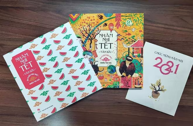 Cuốn "Nhâm nhi Tết Tân Sửu 2021" của NXB Kim Đồng Cuốn "Nhâm nhi Tết Tân Sửu 2021" của NXB Kim Đồng