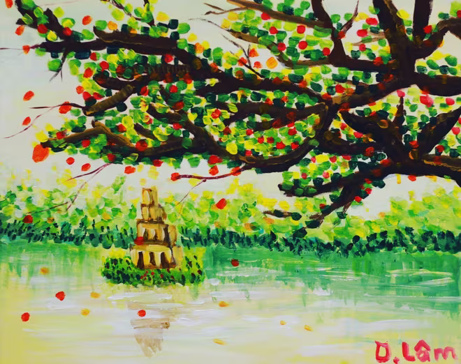 Tranh của Danh Lâm