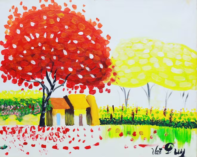 Tranh của Văn Duy