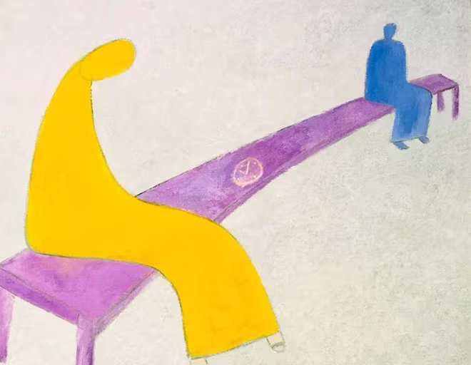 Tranh của họa sĩ Lê Thiết Cương bày tại triển lãm "Bến lạ" Tranh của họa sĩ Lê Thiết Cương bày tại triển lãm "Bến lạ"