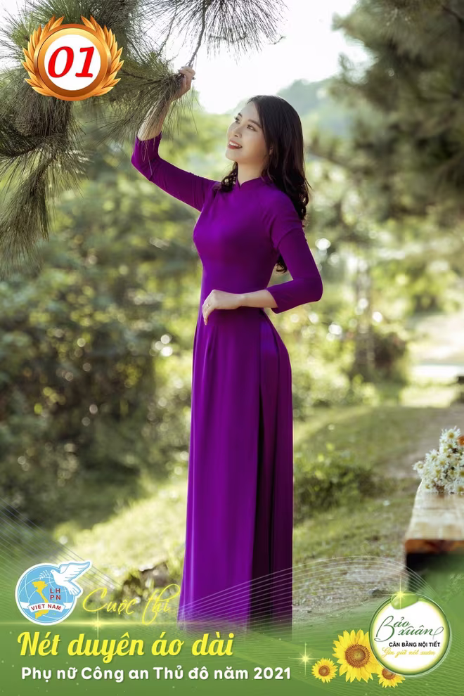 Bức ảnh đoạt giải Nhất cuộc thi của chị chị Nguyễn Thị Thu Hằng, Công an quận Long Biên