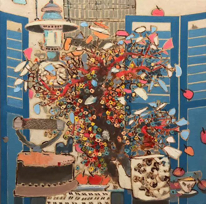 Tranh Khổng Đỗ Duy Tranh Khổng Đỗ Duy