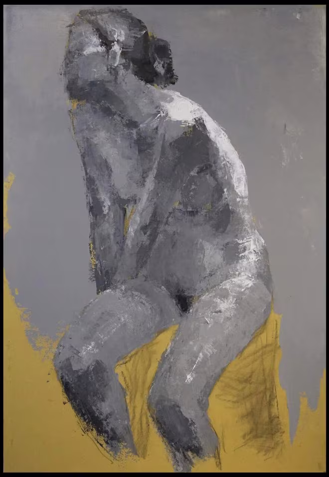 Nguyễn Công Hoài, khoả thân, sơn dầu Nguyễn Công Hoài, khoả thân, sơn dầu