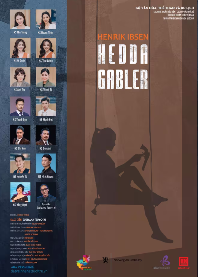 Poster vở kịch nói "Hedda Gabler" Poster vở kịch nói "Hedda Gabler"