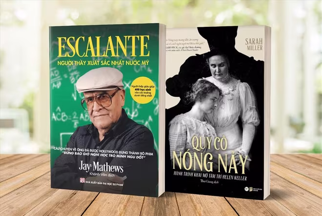 Bộ sách gồm hai cuốn được Tân Việt Books phát hành nhằm tri ân Ngày Nhà giáo Việt Nam 20/11 Bộ sách gồm hai cuốn được Tân Việt Books phát hành nhằm tri ân Ngày Nhà giáo Việt Nam 20/11