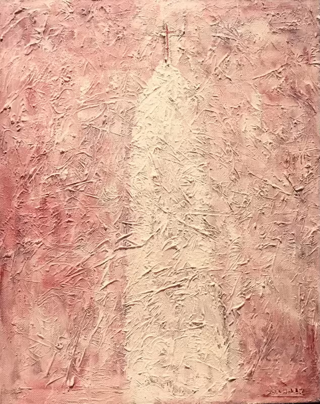 "Nhà của Chúa" - họa sĩ Phạm Trần Quân "Nhà của Chúa" - họa sĩ Phạm Trần Quân