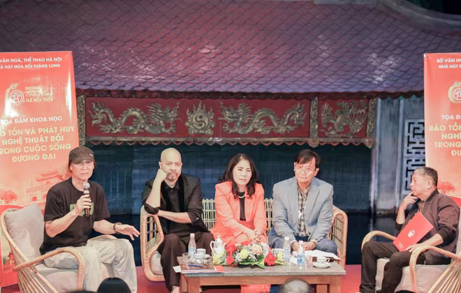Buổi tọa đàm là một hoạt động nằm trong khuôn khổ của Festival Thăng Long - Hà Nội.