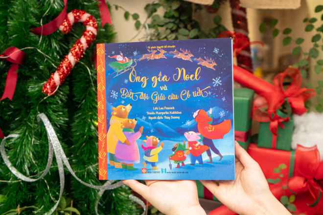Cuốn sách &quot;Ông già Noel và biệt đội giải cứu cổ tích&quot;