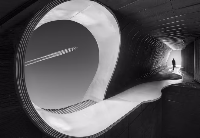 &quot;Crank&quot; - Marcel Van Balken (Hà Lan) đoạt HCV FIAP thể loại Ảnh đơn sắc