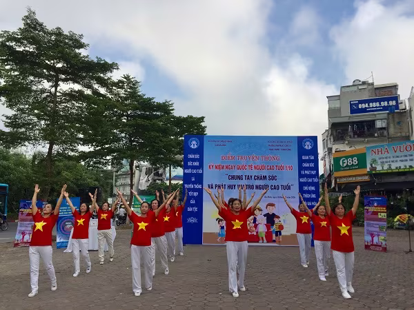 Một điểm truyền thông kỷ niệm ngày Quốc tế người cao tuổi tại quận Ba Đình Một điểm truyền thông kỷ niệm ngày Quốc tế người cao tuổi tại quận Ba Đình