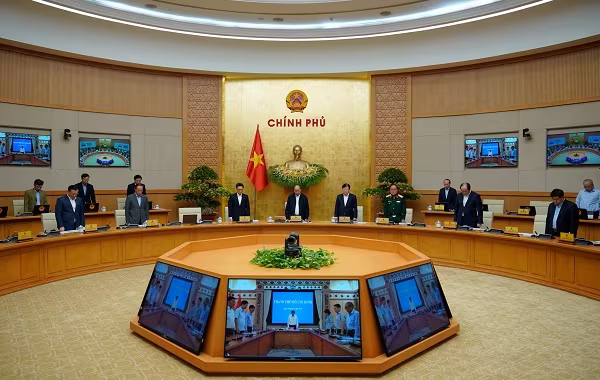 Chính phủ dành một phút mặc niệm tại phiên họp sáng 30-10 Chính phủ dành một phút mặc niệm tại phiên họp sáng 30-10