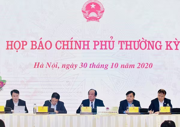 Bộ trưởng, Chủ nhiệm VPCP Mai Tiến Dũng chủ trì buổi họp báo Bộ trưởng, Chủ nhiệm VPCP Mai Tiến Dũng chủ trì buổi họp báo