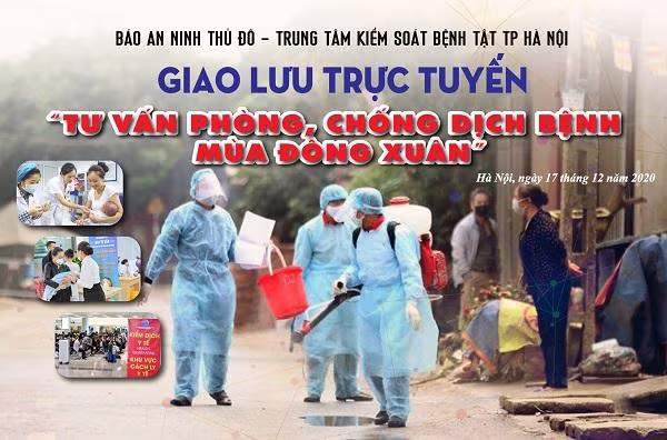 Giao lưu trực tuyến về tư vấn phòng chống dịch bệnh mùa đông xuân trên Báo ANTĐ Giao lưu trực tuyến về tư vấn phòng chống dịch bệnh mùa đông xuân trên Báo ANTĐ