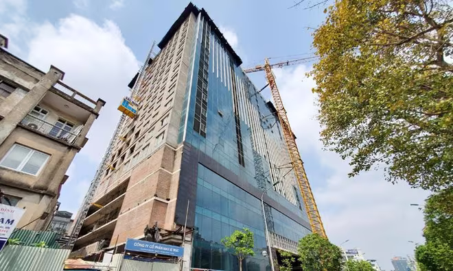 Sai phạm kéo dài tại công trình 8B Lê Trực đã được giải quyết dứt điểm