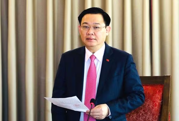 Bí thư Thành ủy Vương Đình Huệ phát biểu tại phiên họp của Ban Chỉ đạo Bí thư Thành ủy Vương Đình Huệ phát biểu tại phiên họp của Ban Chỉ đạo