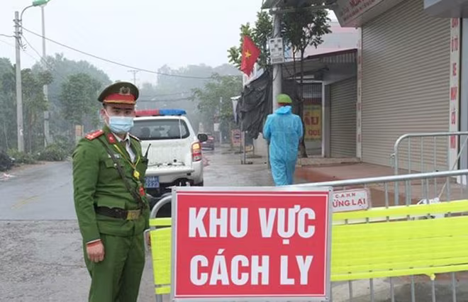 Kiểm soát khu vực có dịch tại xã Tiến Thắng (huyện Mê Linh, Hà Nội) Kiểm soát khu vực có dịch tại xã Tiến Thắng (huyện Mê Linh, Hà Nội)