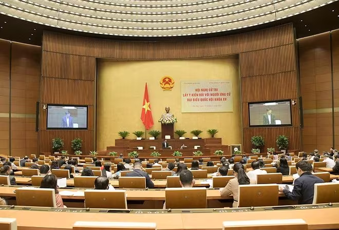 Quang cảnh hội nghị sáng 11-3 Quang cảnh hội nghị sáng 11-3