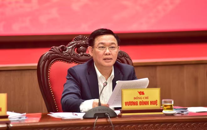 Bí thư Thành ủy Hà Nội Vương Đình Huệ Bí thư Thành ủy Hà Nội Vương Đình Huệ