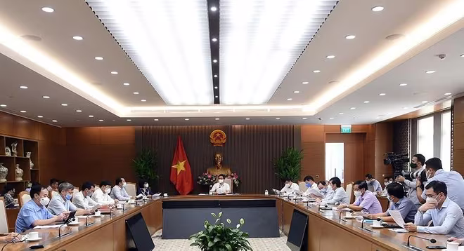 Phó Thủ tướng Vũ Đức Đam chủ trì cuộc họp Phó Thủ tướng Vũ Đức Đam chủ trì cuộc họp