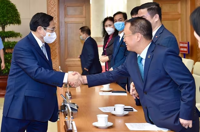 Thủ tướng gặp mặt cộng đồng doanh nghiệp Thủ tướng gặp mặt cộng đồng doanh nghiệp